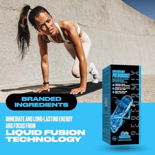 PERFORMIX Supercharged Preworkout - Sustained Energy, Endurance, and Mental Focus PERFORMIX uk supplements
