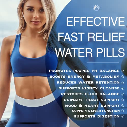 Water Pills Diuretic Water Retention, Liver Detox, Kidney Cleanse, Weight, Swelling THE ENCLARE NUTRITION uk supplements