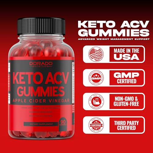 Keto ACV Gummies Advanced Weight Loss (1000mg) ACV Keto Gummies for Weight Loss DORADO NUTRITION uk supplements