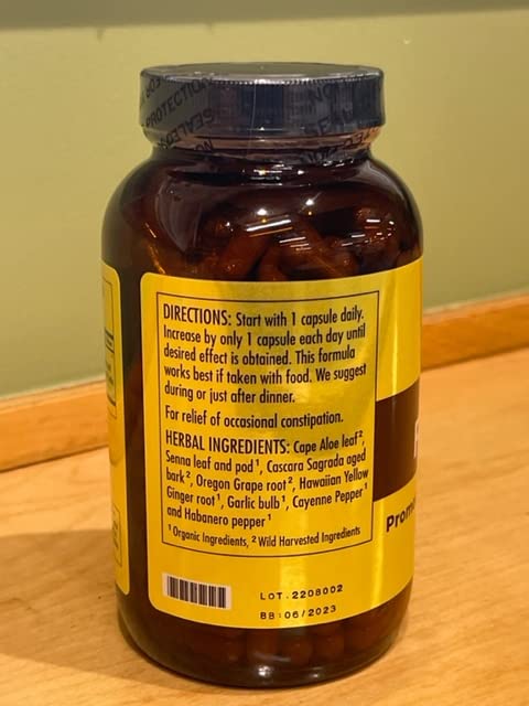Dr. Schulze's Intestinal Formula #1 - Bowel Movement Supplement for Colon Health Support - Bloating & Constipation Aid - Intestinal Cleanse - All-Natural - Plant-Based - Vegan - 250 Count Dr. Schulze's uk supplements