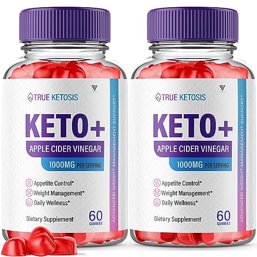 (2 Pack) True Ketosis Keto Gummies for Weight Loss, True Ketosis Keto ACV Gummies Fyvus uk supplements