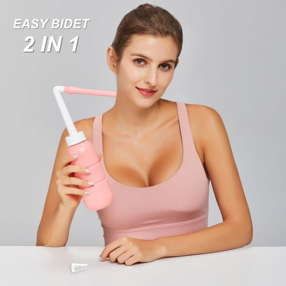 2-in-1 Douche Bottle for Women Vaginal Cleansing System + Portable Bidet Travel Bidet Bottle AQUAMASTER uk supplements