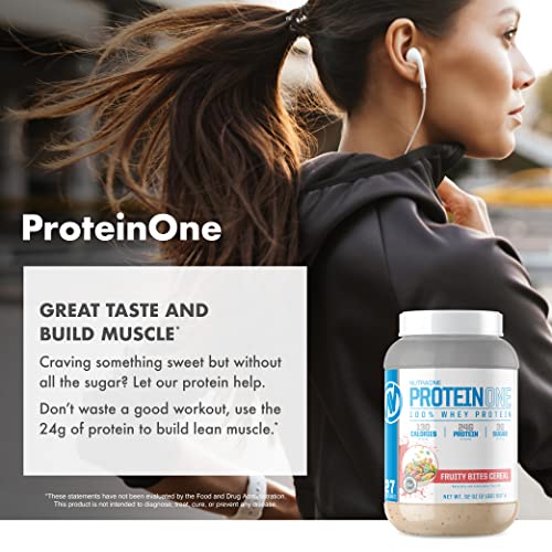 NutraOne ProteinOne Whey Protein Promote Recovery and Build Muscle with a Protein NutraOne uk supplements