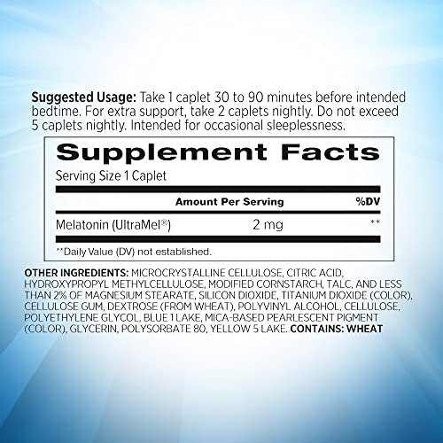 REMfresh 2mg Advanced Melatonin Sleep Aid Supplement (36 Caplets) REMfresh uk supplements