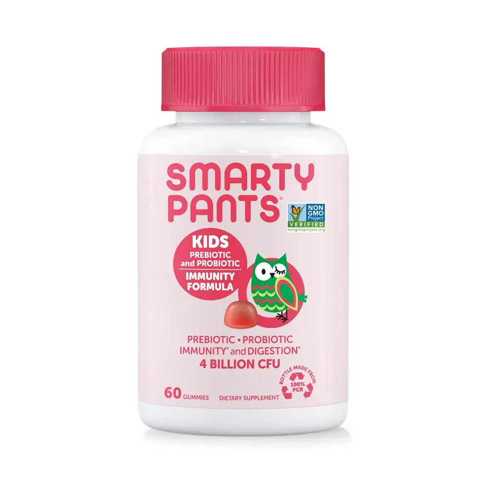 SmartyPants Teen Guy Multivitamin Gummies: Omega 3 Fish Oil (EPA/DHA) & Kids Probiotic Immunity Gummies: Prebiotics & Probiotics for Digestive Health and Immune Support Supplement SmartyPants uk supplements