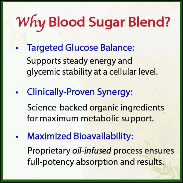 Bodymune USDA Organic Blood Sugar Blend | Supports Healthy Metabolism* | with Bitter Melon, Moringa, Aloe Vera, Nopal, Papaya Extracts & More | 60-Day Supply | Vegan & Non-GMO | USA-Made Bodymune uk supplements