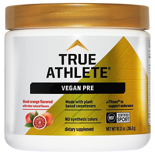 True Athlete Vegan Pre-Workout ? Blood Orange (10.12 oz./30 Servings) True Athlete uk supplements