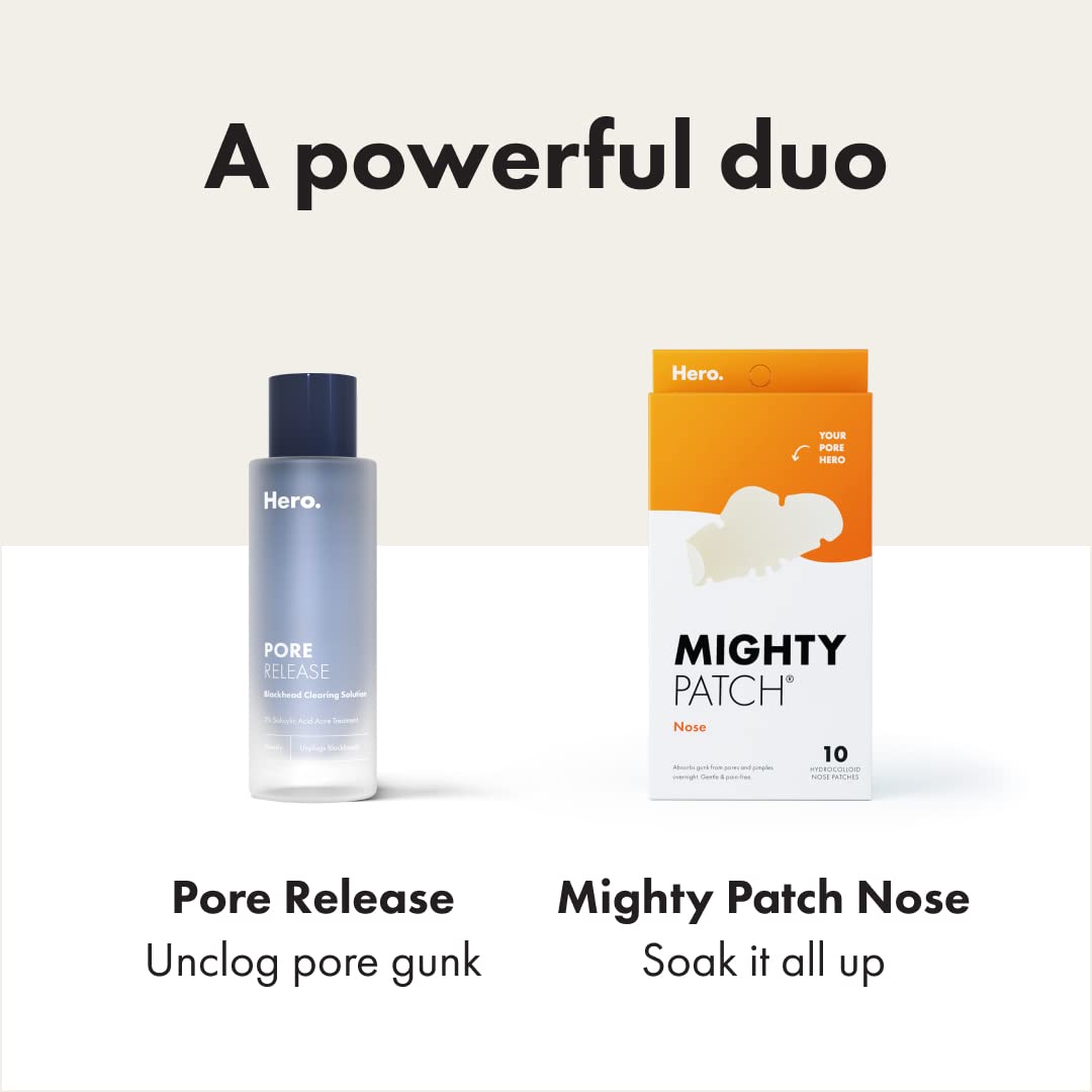 Hero Cosmetics Pore Release Blackhead Clearing Solution - Exfoliating Toner Featuring BHA HERO COSMETICS uk supplements