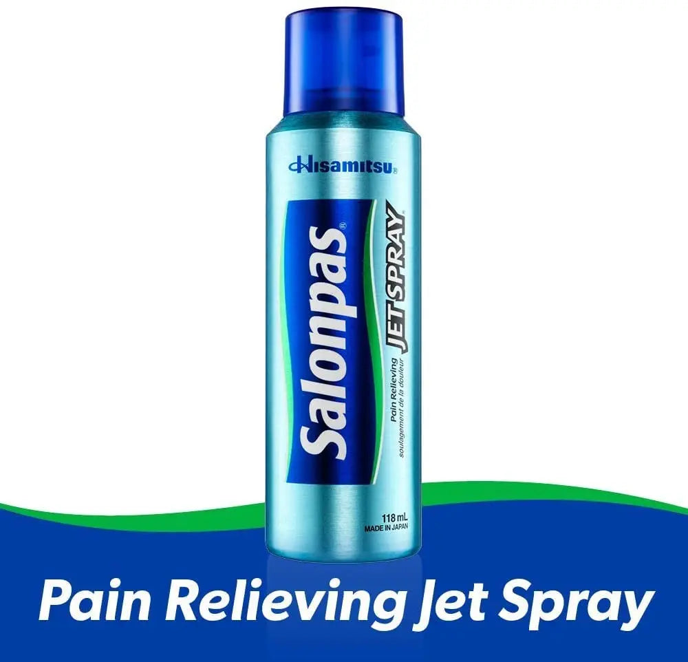 Salonpas Pain Relief Jet Spray 4z - Pack of 2 Salonpas uk supplements