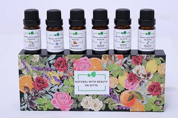 Essential Oils Set 100% Pure Natural DR.NITTA Top 6 Oils for Massage,Diffusers,Humidifier DR.NITTA uk supplements