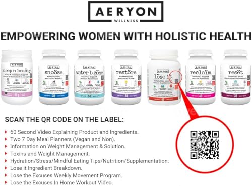 Lose It by Aeryon Wellness - Fitness Management & Exercise Enhancer - Hormone Balance Aeryon Ashlie Wellness uk supplements