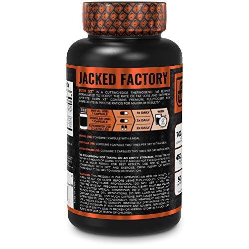 Jacked Factory Burn-XT for Men & Women - Improve Focus & Increase Energy - Premium Jacked Factory uk supplements
