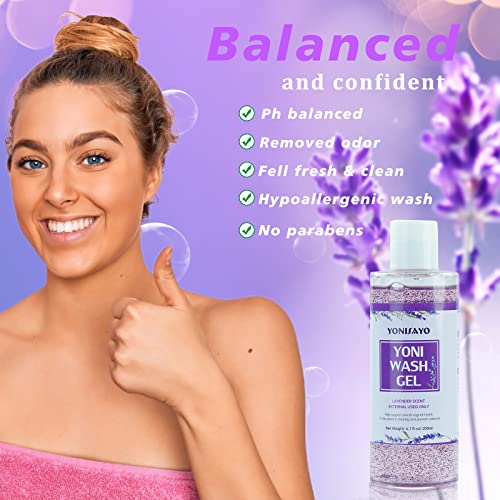 Yoni Wash Yoni Oil Yoni Soap Set, 5.29oz Yoni Soap Bar, 2 * 30ml Feminine Oil, 6.7 fl.oz Feminine Wash yonisayo uk supplements