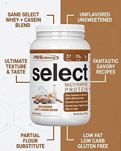 PEScience Select Multi-Purpose Protein Powder, 27 Serving, Low Carb, Keto Friendly PEScience uk supplements