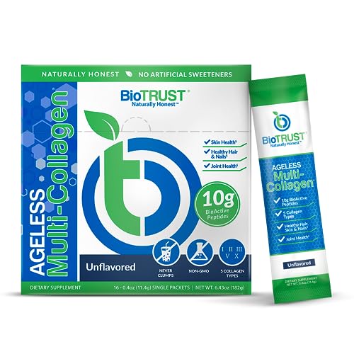 BioTrust Ageless Multi Collagen Protein Powder– 5 Collagen Types (I, II, III, V, X) BioTrust uk supplements