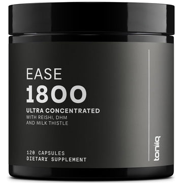 Toniiq Ease with DHM - Full Liver Support for a Night Out - 120 Capsules - 50x Super Concentrated Extract Toniiq uk supplements