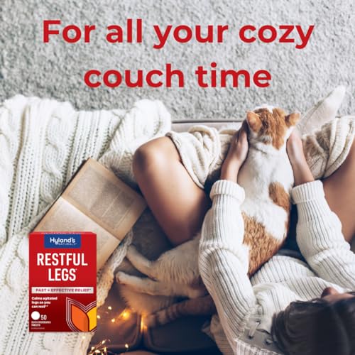 Hyland's Naturals Restful Legs Tablets, Natural Itching, Crawling, Tingling & Leg Jerk Relief, Quick Dissolving Hyland's uk supplements