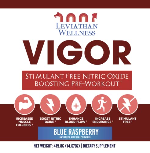 Leviathan Wellness Vigor - Stimulant Free, Nitric Oxide Boosting Pre-Workout Powder Leviathan Wellness uk supplements