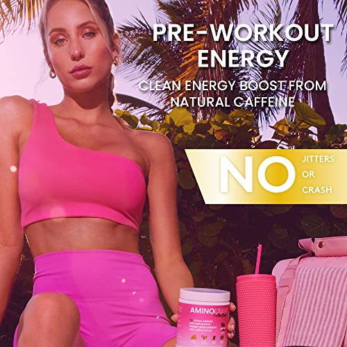 RSP NUTRITION AminoLean Pre Workout x Alix Earle Berry Alixir, Clean Energy with No Jitters RSP NUTRITION uk supplements
