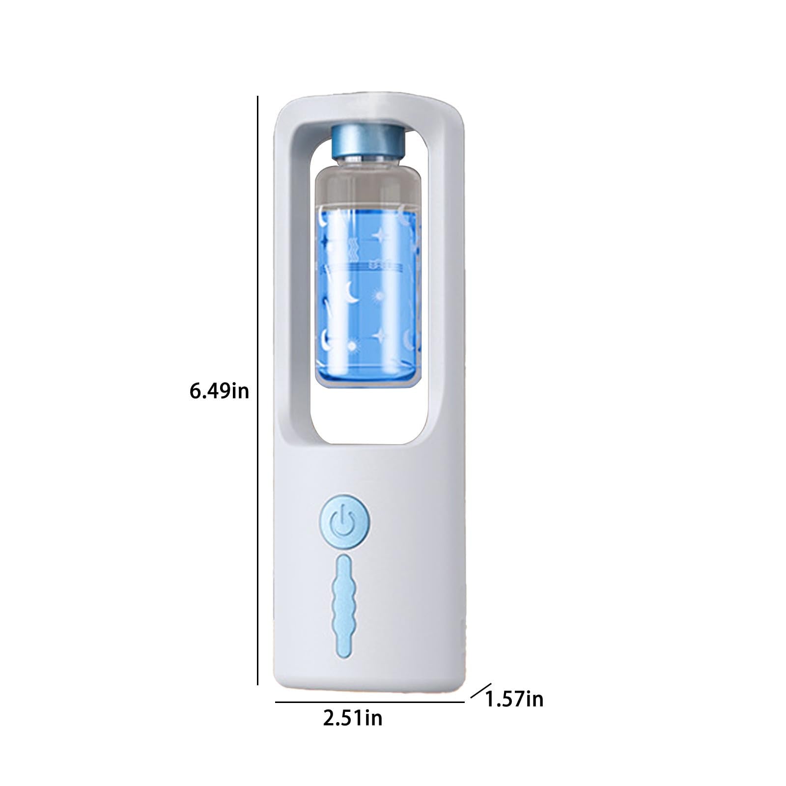 50ml Odor Removal Rotating Smog Essential Oil Diffuser, 3 Stage Timing Adjustment Incense USUPDD uk supplements