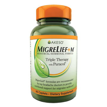 MigreLief+M – Advanced Nutritional Support Supplement for Women’s Neurological Health and Head Comfort – 60 Caplets (1-Month Supply) MigreLief uk supplements