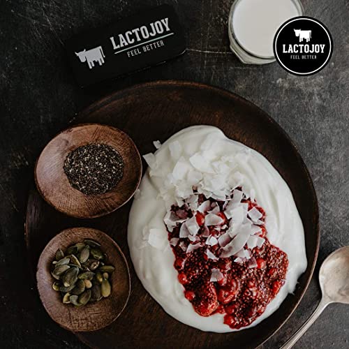 LactoJoy Lactase Pills I 240 Pieces Refill Package I Powerful Lactase Enzymes for Lactose LactoJoy uk supplements