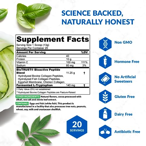 BioTrust Ageless Multi Collagen Peptides Powder – 5 Types (I, II, III, V, X) – Hydrolyzed BioTrust uk supplements