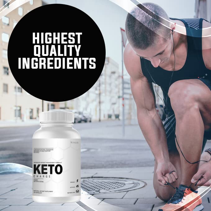 Keto Charge - Keto Charge Advanced Weight Management Formula (3 Pack, 180 Capsules) kivus uk supplements