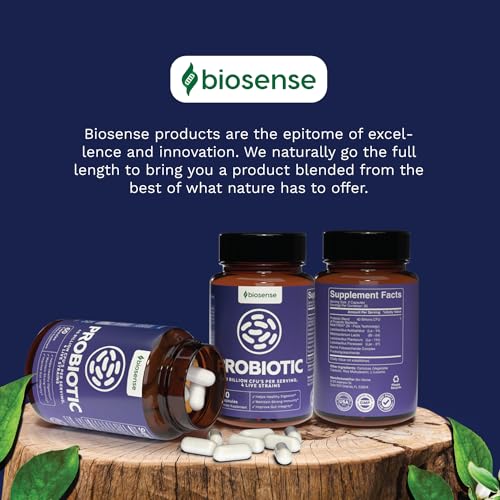 Colon Health Probiotic and Prebiotic Capsules - Gut Health Prebiotics and Probiotics Bio Sense uk supplements