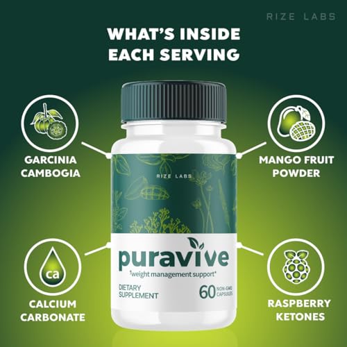 (3 Pack) Puravive Weight Health Pills, Puravive Capsules Reviews Supplement rize labs uk supplements