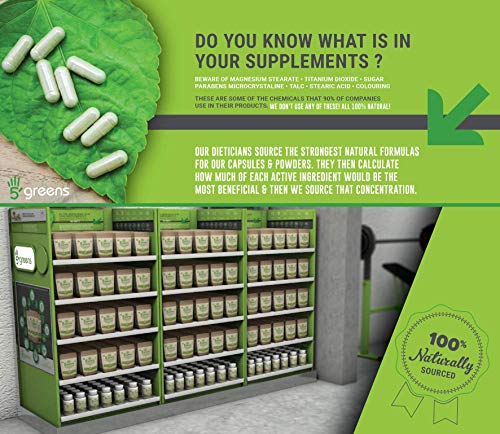 Marine Collagen Capsules 2400mg - Collagen Capsules with Bamboo & Vitamin C 5greens uk supplements
