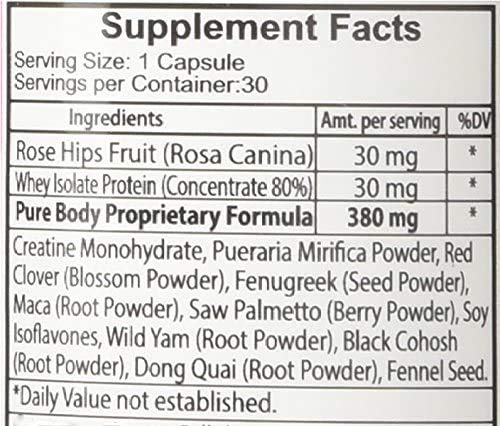 PureBody Vitamins and PureBody Cream Combo "Bundle of Joy" - The Best Butt PURE BIOTECHNOLOGIES uk supplements