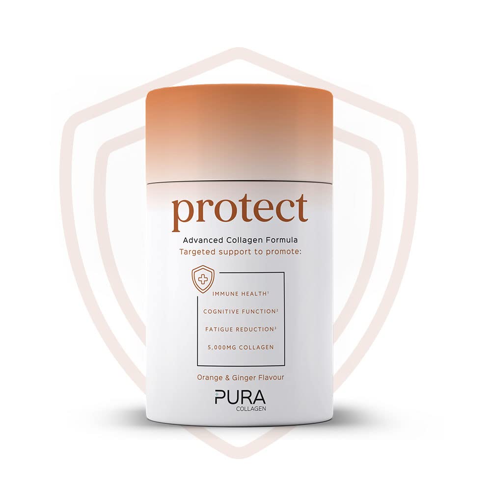 Pura Collagen Powdered Supplement (Protect) 5,000mg Bioactive Collagen Peptides® Pura Collagen uk supplements