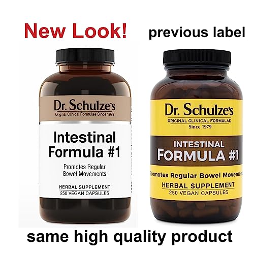 Dr. Schulze's Intestinal Formula #1 | All Natural Bowel Cleanse | Promotes Regular Dr. Schulze's uk supplements