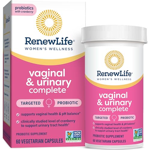 Renew Life Women's Wellness Vaginal and Urinary Probiotic and Cranberry Supplement Renew Life uk supplements