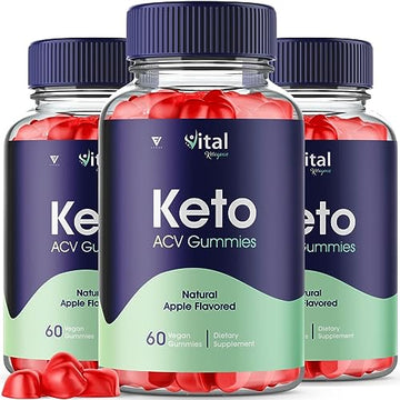 (3 Pack) Vital Ketogenic Keto ACV Gummies for Weight Loss, Vital Private Keto ACV Gummies Fyvus uk supplements