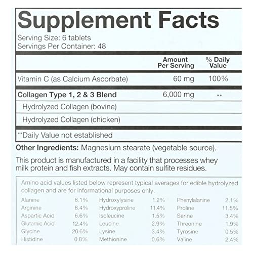 YOUTHEORY Collagen - Advanced Formula 290 Tablets YouTheory uk supplements