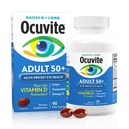 Ocuvite Eye Vitamin & Mineral Supplement, Contains Zinc, Vitamins C, E Ocuvite uk supplements