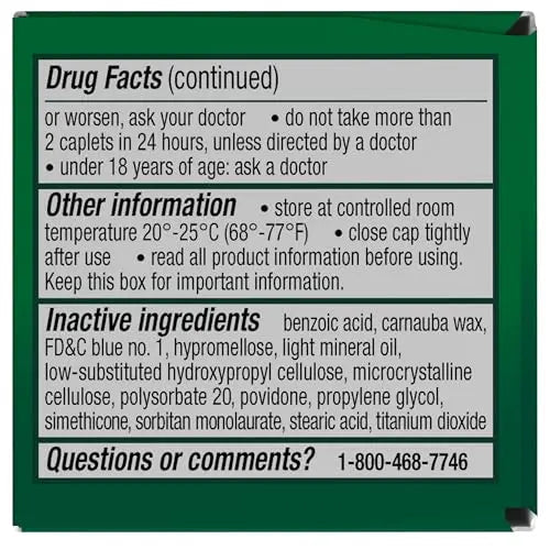 Excedrin Migraine Relief Caplets for Migraine Symptoms, Acetaminophen 250mg, Aspirin 250mg, Caffeine 65mg, Pain Reliever, 24 Count Excedrin uk supplements