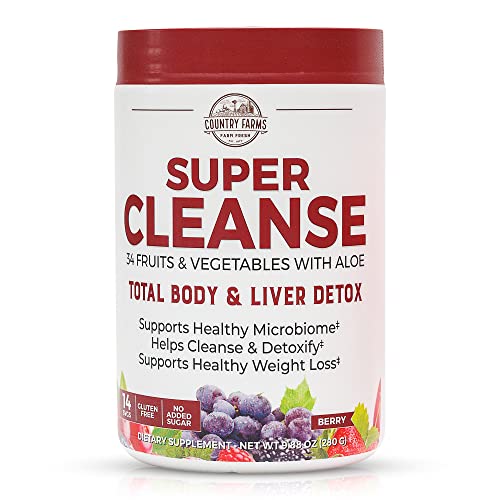 COUNTRY FARMS Super Cleanse, Super Juice Cleanse, Supports Healthy COUNTRY FARMS uk supplements