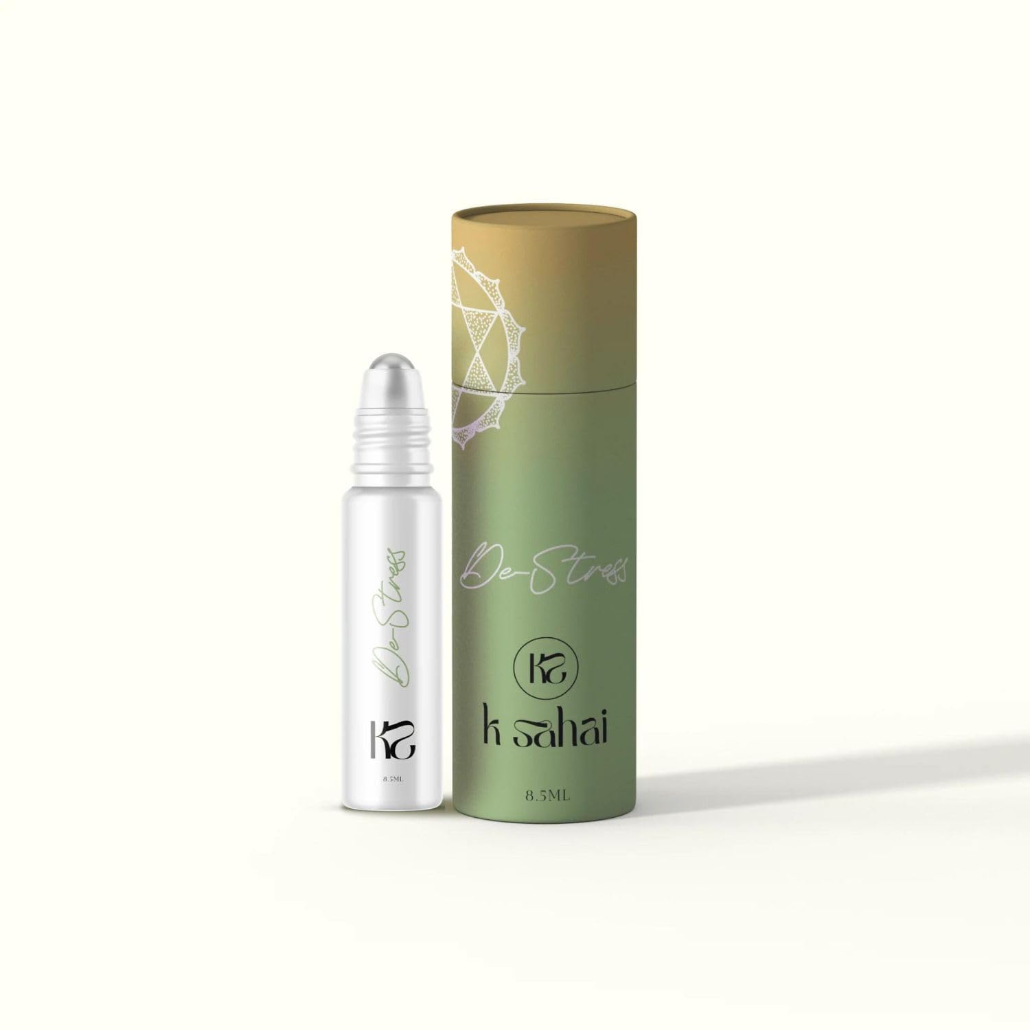 KSAHAI De-Stress Essential Oil Roll-On [8ml] Organic Jojoba, Lavender, Ylang-Ylang Oil KSAHAI uk supplements