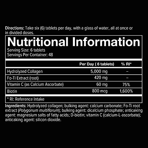Youtheory Collagen Advanced 1, 2 and 3 Mineral Supplements for Men-290 Tablets YouTheory uk supplements