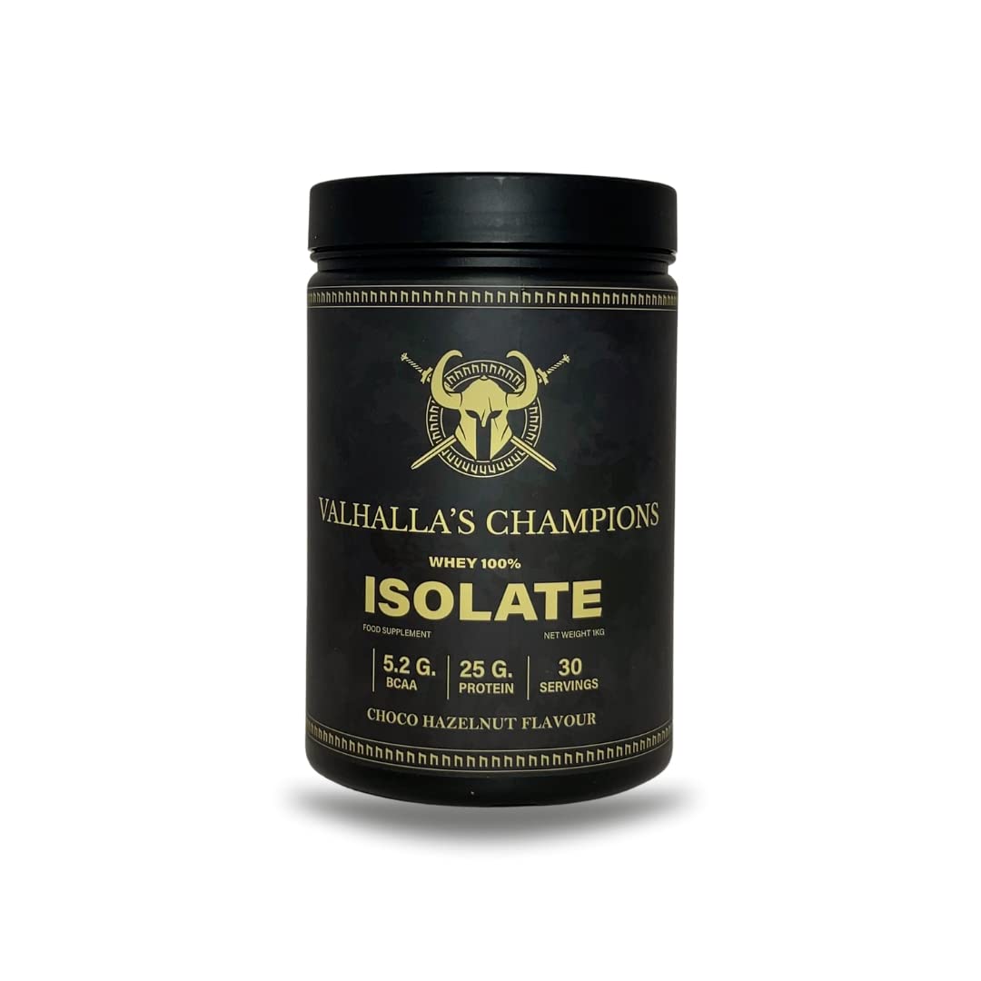 Valhalla's Champion 100% Whey Protein Isolate - 25G Protein per Serving - 30 Servings Valhalla's Champion uk supplements