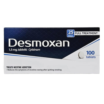 Aflofarm Desmoxan 1,5mg 100 Pills Tablets. Made in Poland. Polish Distribution,Polish Language. Aflofarm uk supplements