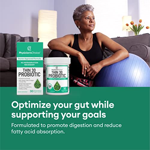 Physician's CHOICE Probiotics for Weight Management & Bloating- 6 Probiotic Strains Physician's CHOICE uk supplements