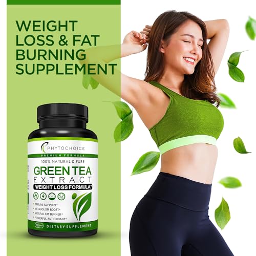Green Tea Extract-Natural Appetite Suppressant for Weight Loss for Women and Men-Green PHYTOCHOICE uk supplements