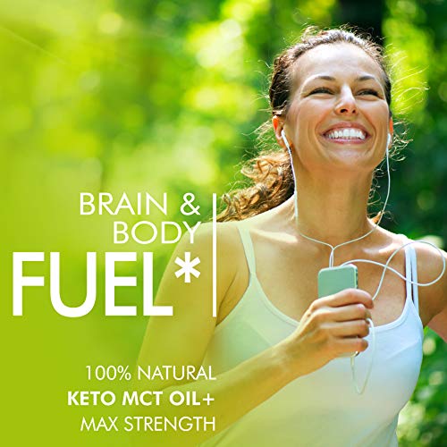 Slim Heat Keto MCT Oil Capsules with C8 & C10 - Fast Acting Ketosis Brain & Body Fuel Slim Heat uk supplements