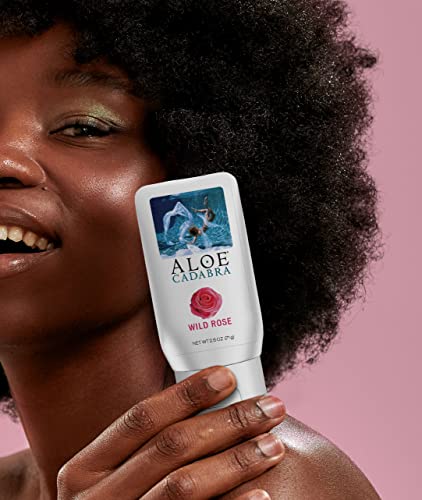 Aloe Cadabra Natural Organic Personal Lubricant and Vaginal Moisturizer, Wild Rose, 2.5 Ounce Aloe Cadabra uk supplements