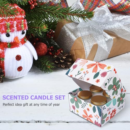 4 Pack Candles for Home Scented, Lavender & Cinnamon Candles Gifts for Women, 28 oz 200H Long zsaltt uk supplements